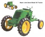 Maart: John Deere Model 101 Tractor